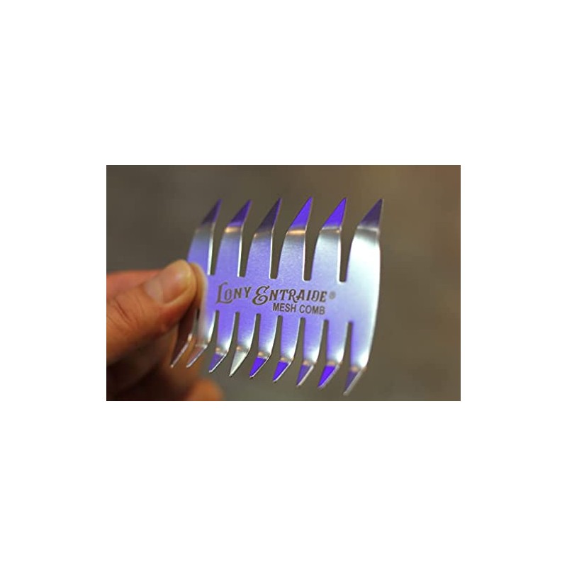 LONY ENTRAIDE Mesh Comb Pelican Barber Hair Set Comb Customized
