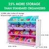 Humble Crew Supersized Toy Storage Organizer with 16 Removable Bins,