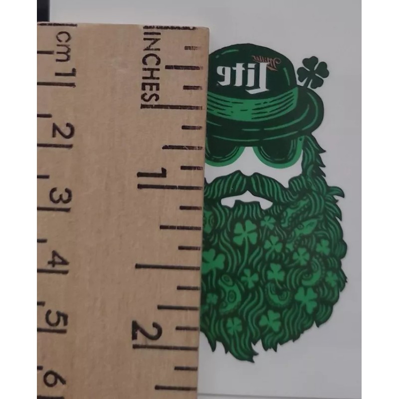Miller Lite 1 sheet of 4 Miller Lite St. Patrick's