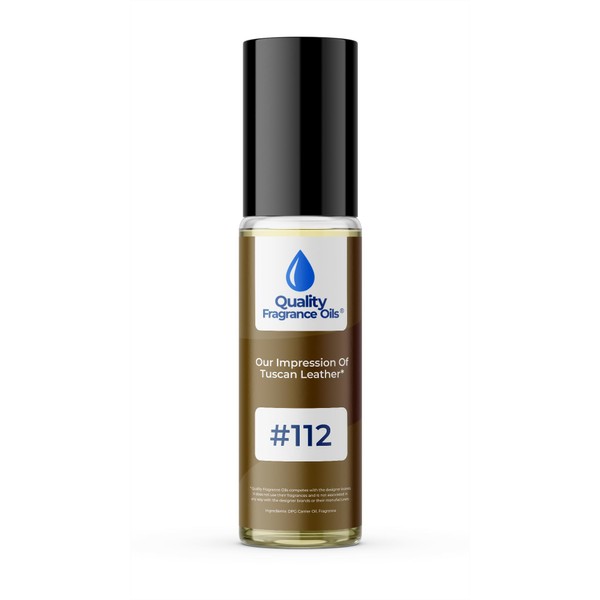 Quality Fragrance Oils' Impression #112, Inspired by Tuscan Leather (10ml