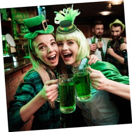 VICASKY St Patrick Day Feather Headband for Women Comfortable Hair Accessory for Parties and Festivals Lightweight and Versatile Decoration