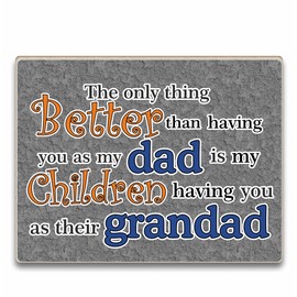 Fridge Magnet Father Dad Grandad Gift Daddy Present Novelty Birthday Fathers day Christmas Stocking filler
