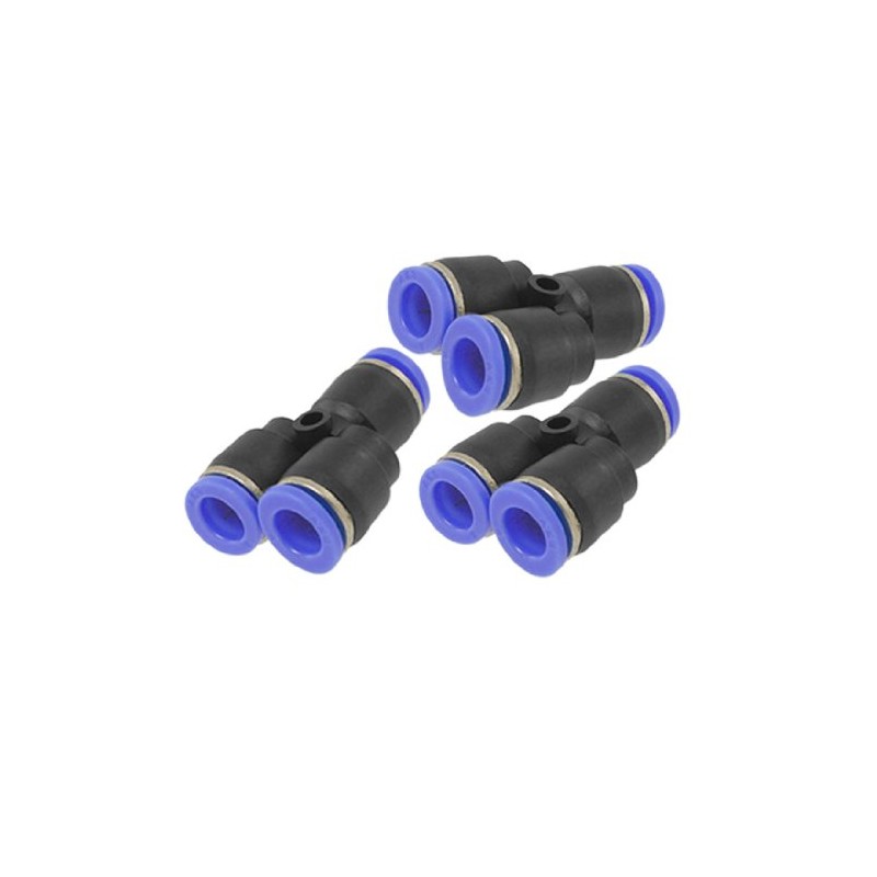 Sourcingmap 3 Pcs Y Shaped 8mm Quick Joint Air Pneumatic