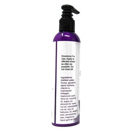 Ultimate Crepey Skin Cream With Hyaluronic Acid, Argan Oil, Silk Peptides and More, For Dry, Crepey. Damaged and Aging Skin, 8oz,Green Apple Scent