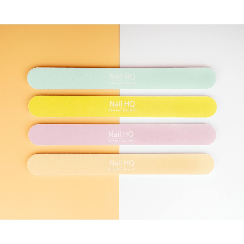 Nail HQ Coloured Nail File (Pack of 4)