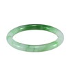 Oligage Natural Jade Bangle Women Gifts Men Fine Jewelry Jadeite