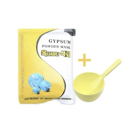 Jade plaster mask pack (skin softening) 700g + rubber ball, spatula added / 옥 석고 마스크팩 (피부유연) 700g+고무볼,스파츌라 추가