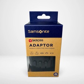 Samsonite Travel Accessories - World Adapter Pro 3+USB, Black.