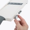 Progressive Hand-Held Adjustable Julienne and Slicer - Angled Stainless Steel