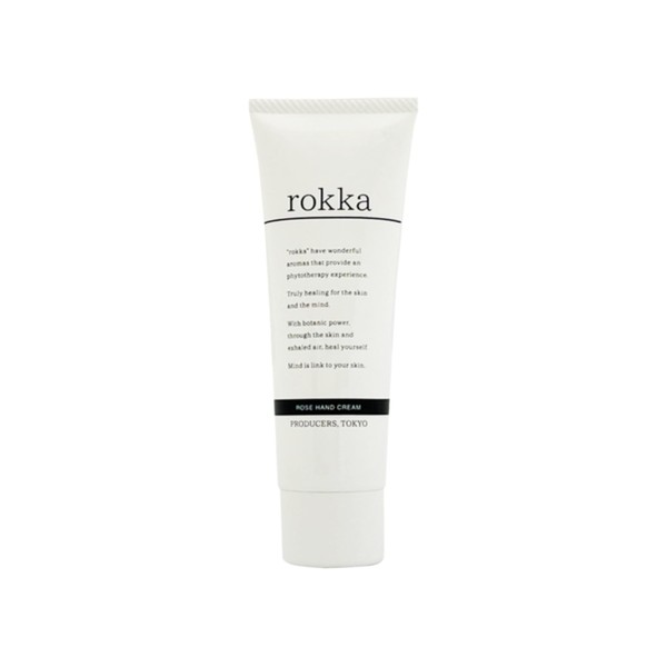 rokka Rose Hand Cream, Skin Care, Moisturizing, Moisture Care, Dry