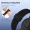 EverAct 4 Pack Stretchy Nylon Band Compatible with Garmin Vivoactive