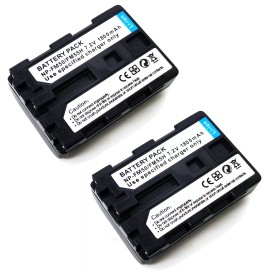 For Sony 2x Battery Pack For Sony NP-FM30 NP-FM50 NP-FM55H BC-VM10 BC-VM50 BC-V615 New
