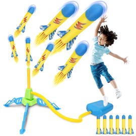 Milifox Rocket Air Pressure Rocket - Rocket Toy for Children Outdoor Games for Children - Power Launcher Rocket Children Rocket Air Rockets for Children - Perfect Easter Gifts for Children Garden