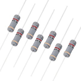 uxcell 50Pcs 82 Ohm Resistor, 2W 5% Tolerance Carbon Film Resistors, 4 Bands for DIY Electronic Projects and Experiments