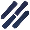 RBIPO 25mm Rubber Watch Strap with Replacement Watch Strap Tool