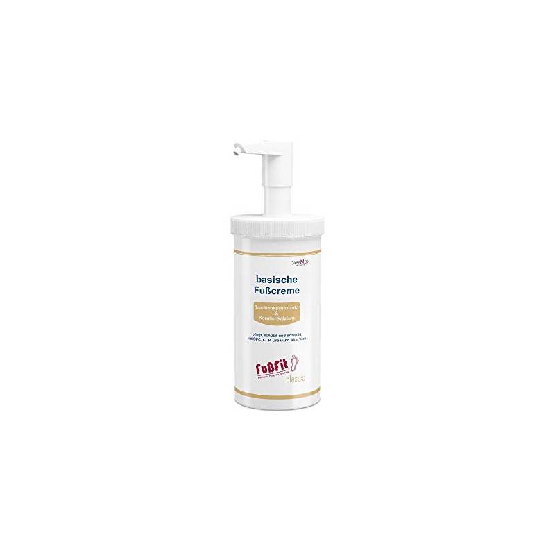 FußFit Basic Foot Cream 450 ml with Dispenser pH Value