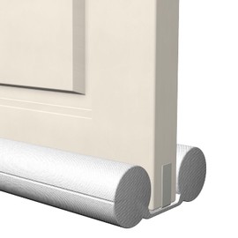 Large Door Draft Stopper,Under Door Sweep for Bottom of Door,Weather Stripping Door Seal,Noise Stopper,Garage Window Blocker Noise Cold Air Insulation,Draft Guard (Grey-1 Pack)