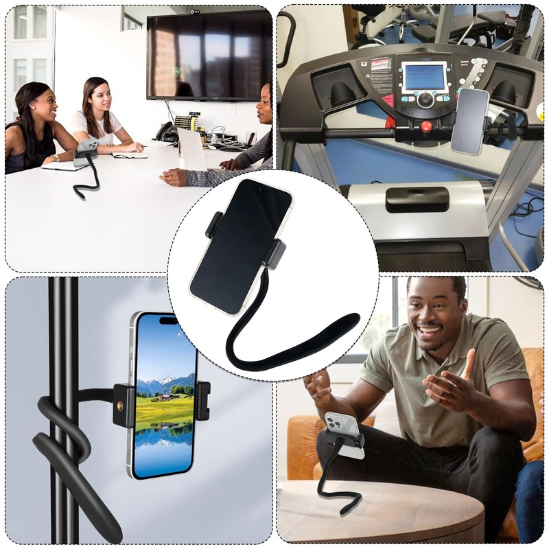 Stroller Phone Holder, Portable Flexible Cell Phone Holder Stand with