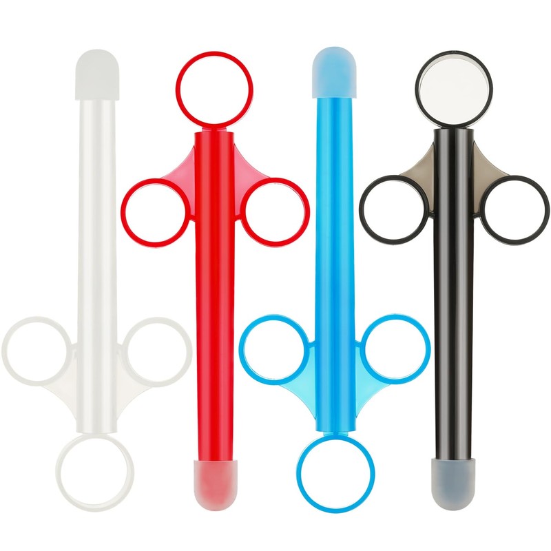 Famolay Lube Applicator for Women Man, 2PCS Injector with 10ml