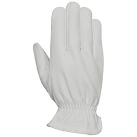 Bellingham C90109L Premium Goatskin Leather Driver Keystone Thumb Rolled Hem and Shirred Wrist, Large