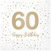 Sovie HORECA Tissue Napkin Happy Birthday 60 | 33 x