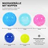 MSPORTS Massage Ball Set of 5 Hedgehog Balls
