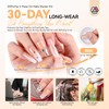 SAVILAND PRESS ON NAIL MEDIUM - BEST 6 FIT &