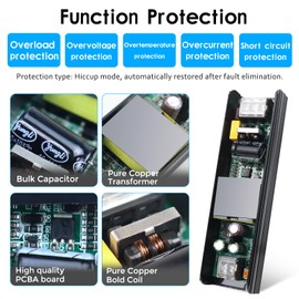 inShareplus DC 12V 3A 36W Power Supply, AC 110~250V to DC 12 Volt Transformer LED Driver, LED Adapter for LED Strip Light,Camera and Other 12V Products