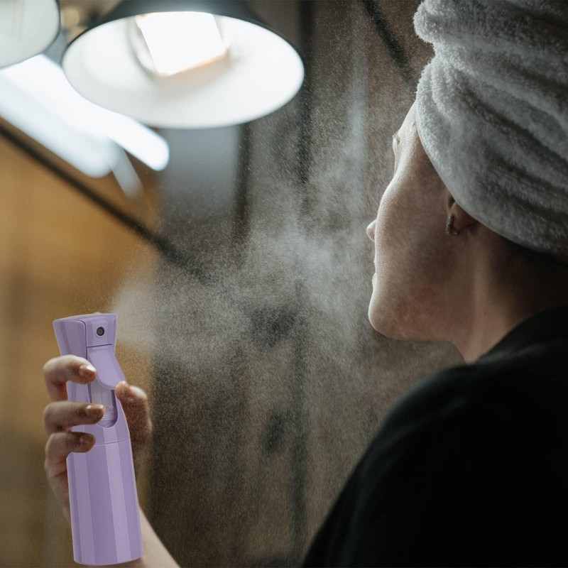 Zuhose Continuous Spray Bottle, 6.8OZ /200ML Hair Mister Spray Bottle,