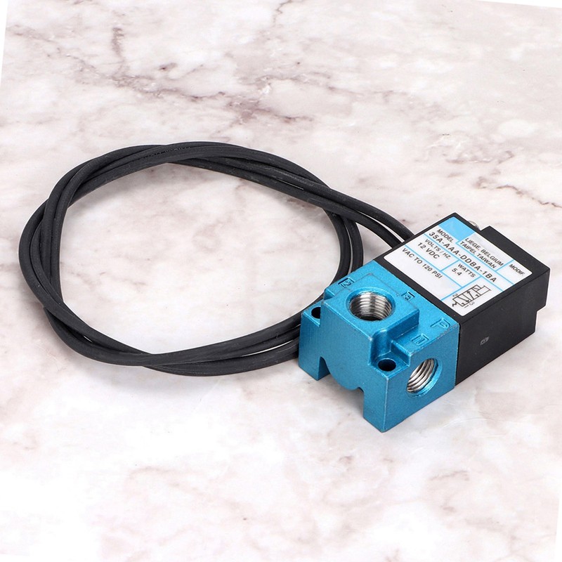 3 Port Electronic Boost Control Solenoid Valve DC12V 5.4W 35A