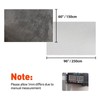 Halero 96“ × 60“ Dark Gray Car Suede Headliner Fabric