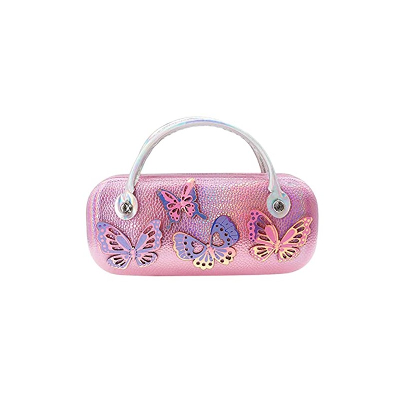 Child Girl Boy Glasses Case Glasses Bag Bowknot Sequins Glitter