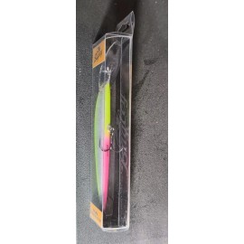 Bagley Balsa Diving Stick 04 Minnow Lure BDS04-SPK NIP Color: Silver Pink Chart