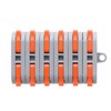 60 pcs XHF Colourful Conductor Compact Connectors Lever Connectors Nuts,