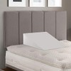 Spinal Sleep Bed Wedge Pillow Foam Incline Cushion System for Legs and Back Support - Acid Reflux, Anti Snoring, Heartburn, Reading, 24-Inch, White