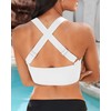 GRAPENT Swim Tops for Women with Built in Bra Swimming
