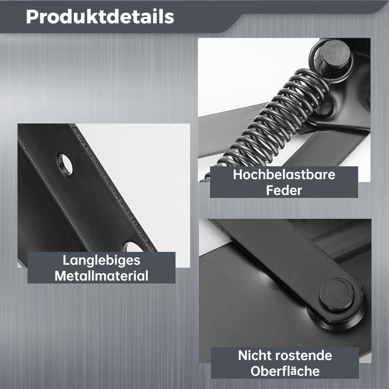 90 Degree Folding Corner Bench Hinge, Cabinet Folding Bracket Spring