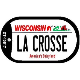 Smart Blonde La Crosse Wisconsin Novelty Metal Dog Tag Necklace DT-10617