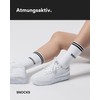 Snocks ® Men's & Women's Tennis Socks (4 x Pairs)
