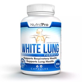 White Lung by NutraPro Lung Cleanse & Detox Respiratory Health Supplement 60Cap 92617963397