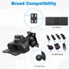 JCTRIWAY CD Mount for Carplay Screen, 360° Rotation CD Slot
