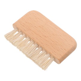 Ipetboom Wooden Handle Nail Brush for Cleaning of Fingernails and Toes Portable Nail Dust Brush Soft Bristles for Gentle Exfoliation and Skin Safety