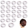 Invisible Hair Nets, 25 Pcs Hair Nets,Elastic Edge Mesh, Hair