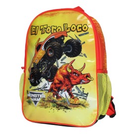 Monster Jam El Toro Loco Travel School Single Compartment Backpack For Daily Use