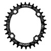 Round Oval 104BCD 32T 34T 36T 38T Narrow Wide Chainring