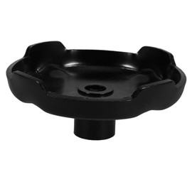 Operitacx Hydraulic Jack Stand Foot Pad Adapter Steel Bottle Jack Accessories for Stable Lifting Capacity Durable Design for Cars Trucks and Electric Vehicles Easy Operation