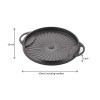 Kitchen Flower New Picnic Korean BBQ Nonstick Cerastone Marble Grill