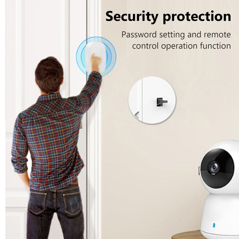 Door Window Alarm Precise Induction Security Protection Wireless Vibration Sensor