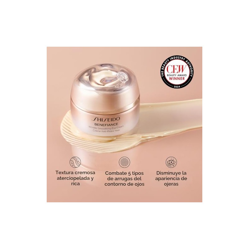 Benefiance Wrinkle Smoothing Eye Cream by Shiseido for Unisex -