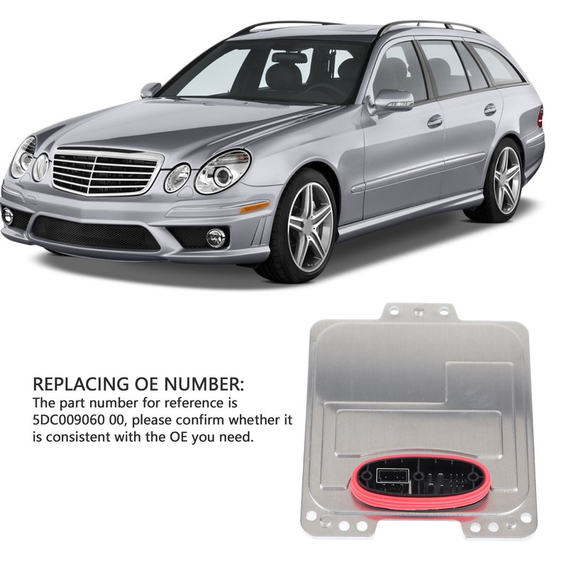 HID Headlight Ballast Aluminium Alloy 5DC009060 00 for E‑Class W211